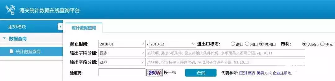 七个查询各国进出口海关数据的网站汇总