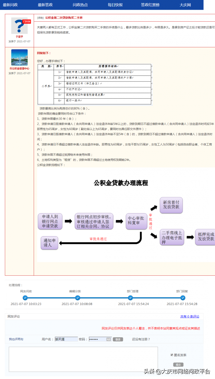 二手房公积金贷款办理所需材料及贷款流程