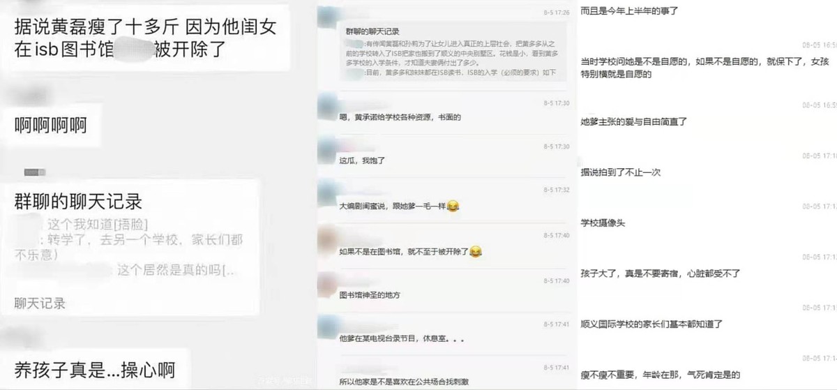 网友恶意造谣15岁多多品行不端被开除，学校迅速辟谣！黄磊也报警