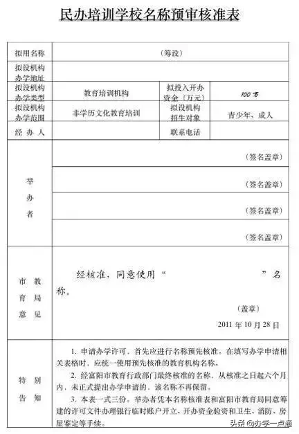 培训机构想申请《办学许可证》看这一篇就够了！