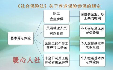 个人缴纳社保和单位缴纳社保有什么区别及自费交社保的利弊