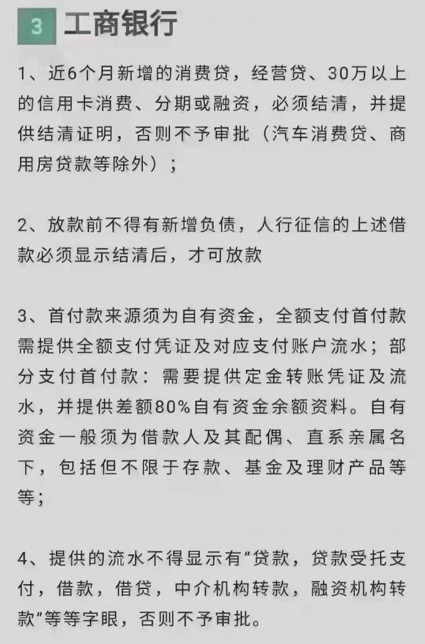 重磅！个人房贷按揭7步骤+四大银行放款审查条件