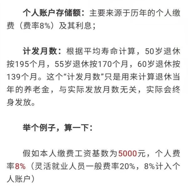 退休养老金如何计算？公式来了