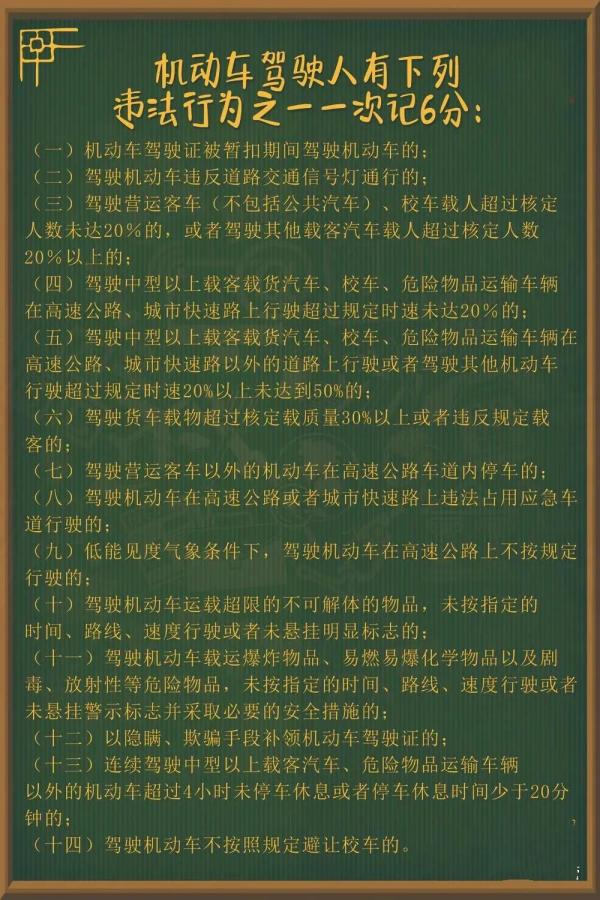 驾驶证记分？清分？车管解答