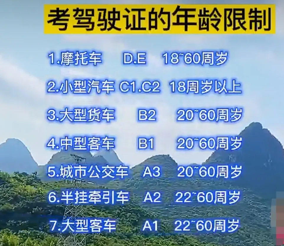 60岁以上的老年人如何考电动车、三轮车、四轮车驾照，答案来了